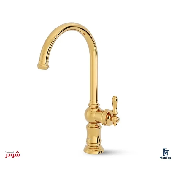 شیر آشپزخانه شودر مدل بیزانس کروم مات