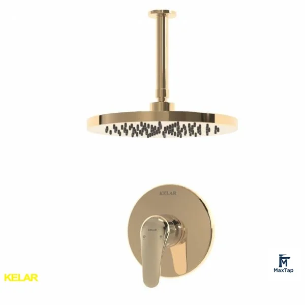 شیر دوش توکار کلار مدل فلور کلاسیک تیپ یک 3
