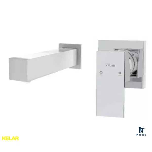 شیر روشویی توکار کلار مدل فلت لاکچری