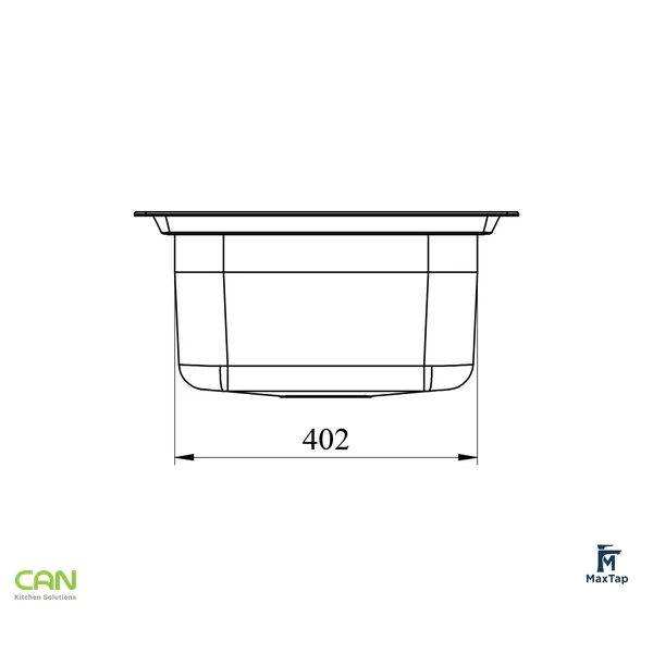 سینک ظرفشویی استیل کن مدل 8142S 2