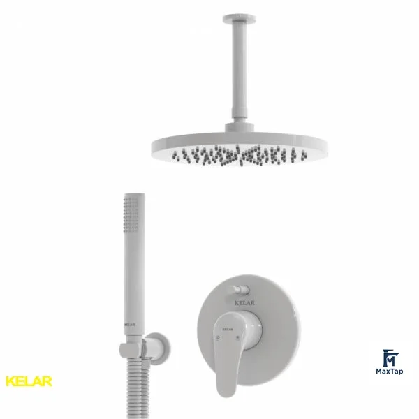 شیر دوش توکار کلار مدل فلور کلاسیک تیپ سه 1