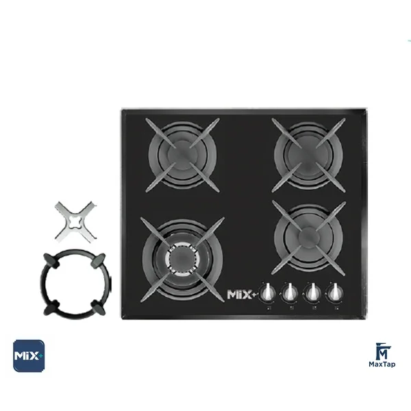 اجاق گاز شیشه ای توکار میکس پلاس مدل IG64012