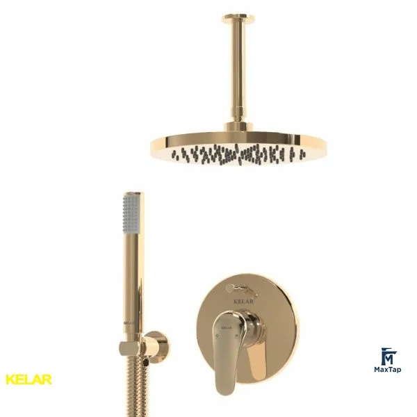 شیر دوش توکار کلار مدل فلور کلاسیک تیپ سه 2