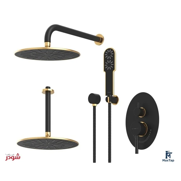 شیر توکار شودر مدل روگن BRASS تیپ سه 6