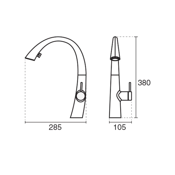 شیر آشپزخانه زو پول دان 5