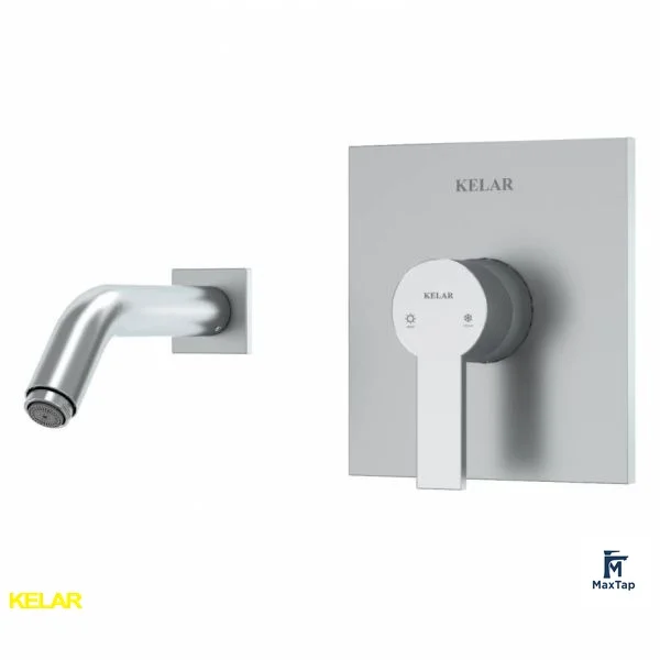 شیر روشویی توکار کلار مدل فلت کلاسیک2
