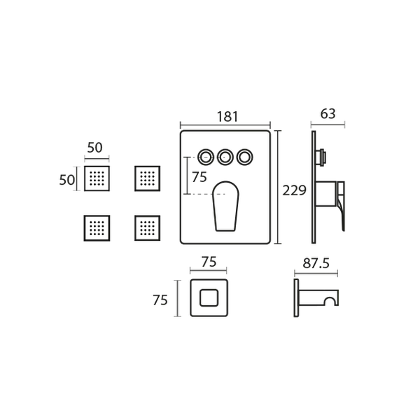 شیر حمام ورونا تیپ 5 - بادی جتعکس دوم