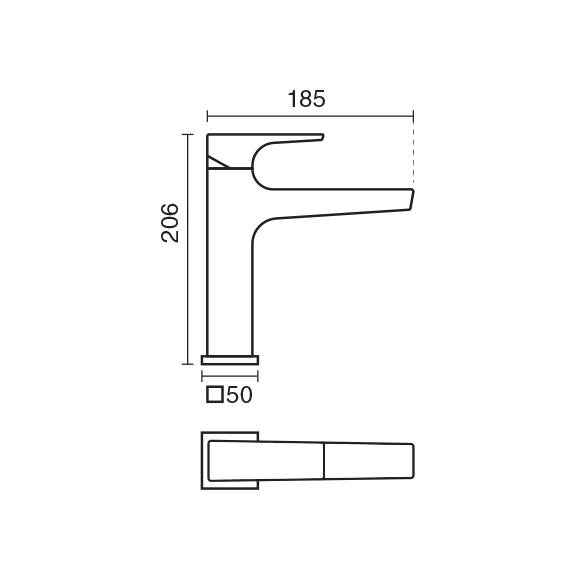 شیر روشویی اراتو KWC 2