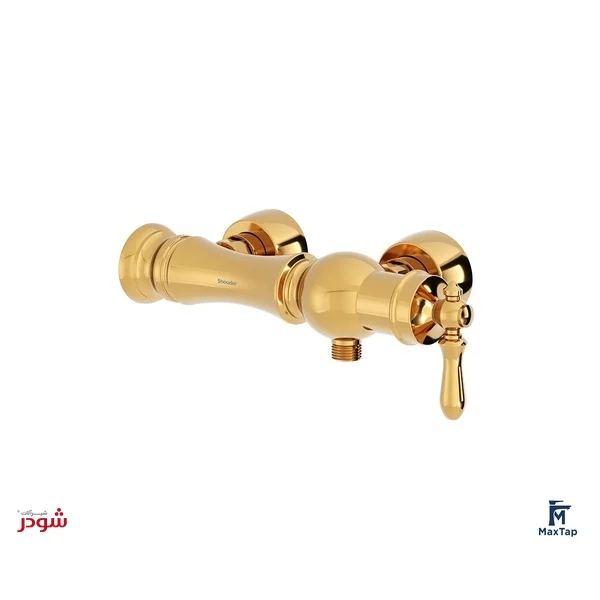 شیر توالت شودر مدل بیزانس کروم مات