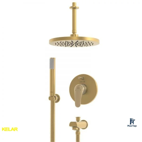 شیر دوش توکار کلار مدل فلور کلاسیک تیپ چهار2