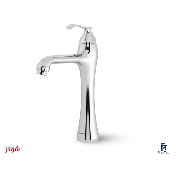 شیر روشویی پایه بلند شودر مدل کلاسیک