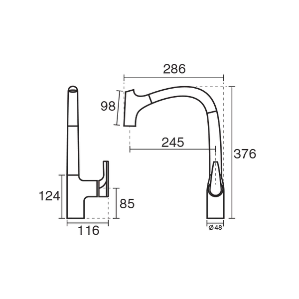 شیر آشپزخانه کرو پول اوت 3