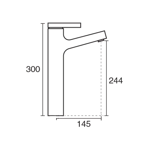 شیر روشویی آوا پایه بلند 5