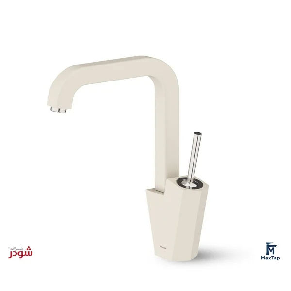 شیر آشپزخانه شودر مدل تیفانی شیری کروم