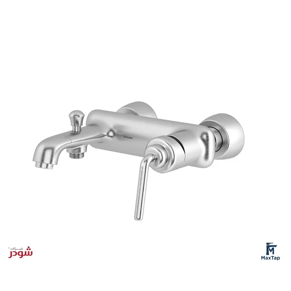 شیر حمام شودر مدل مودیکا کروم مات