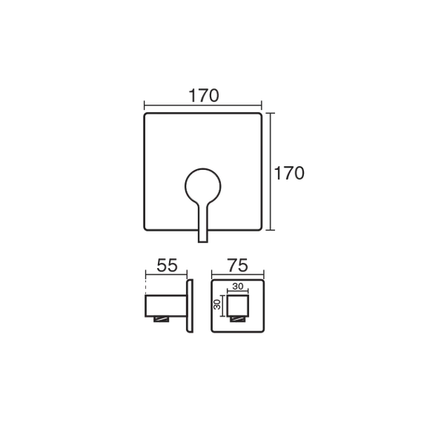 شیر توالت توکار آوا 4