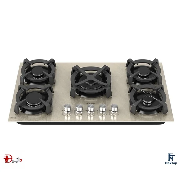 اجاق گاز رومیزی شیشه‌ای داتیس مدل DG-567 بژ (شامپیانی)