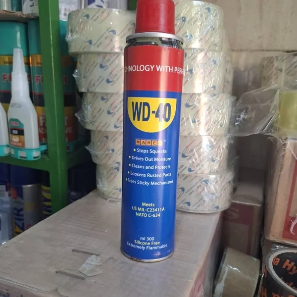 اسپری روان کننده ماهر کد WD40 حجم 300 میلی‌لیتر 1