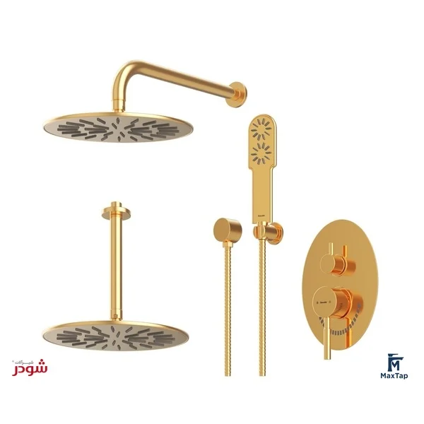 شیر توکار شودر مدل روگن BRASS تیپ سه 4