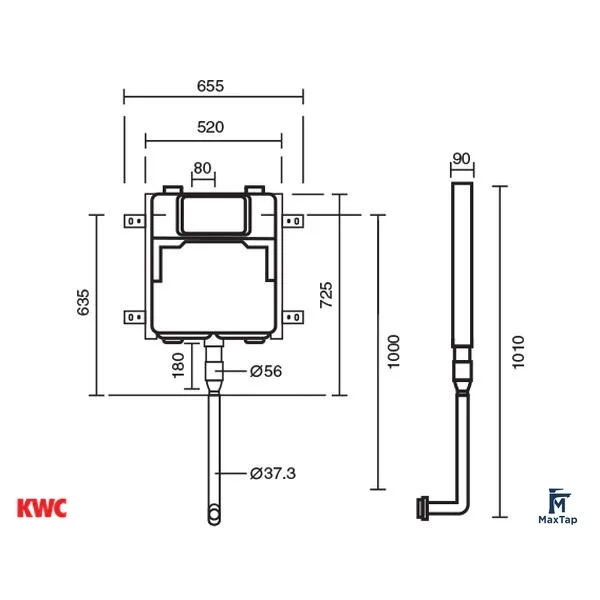 فلاش تانک کلاسیک KWC2
