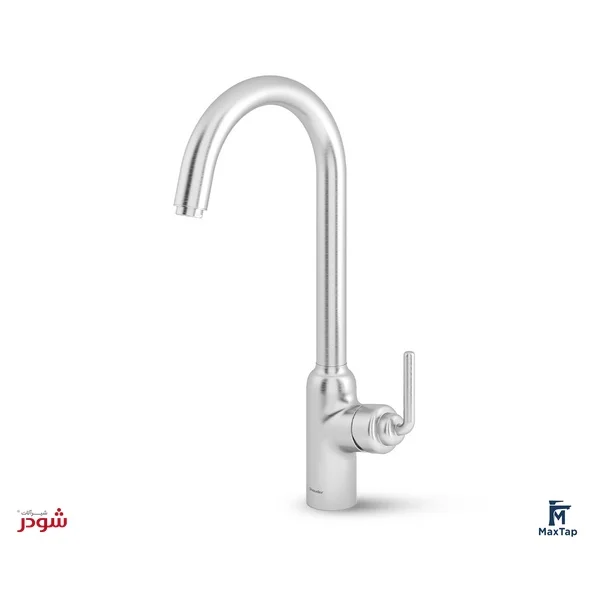 شیر آشپزخانه شودر مدل مودیکا کروم مات