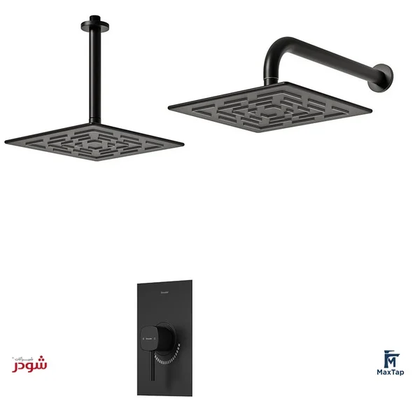 شیر حمام توکار شودر مدل رومر BRASS تیپ یک2