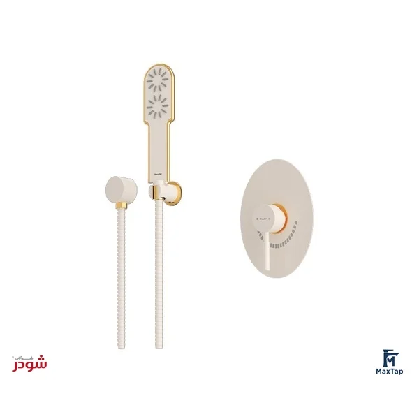 شیر توکار شودر مدل روگن BRASS تیپ دو 3