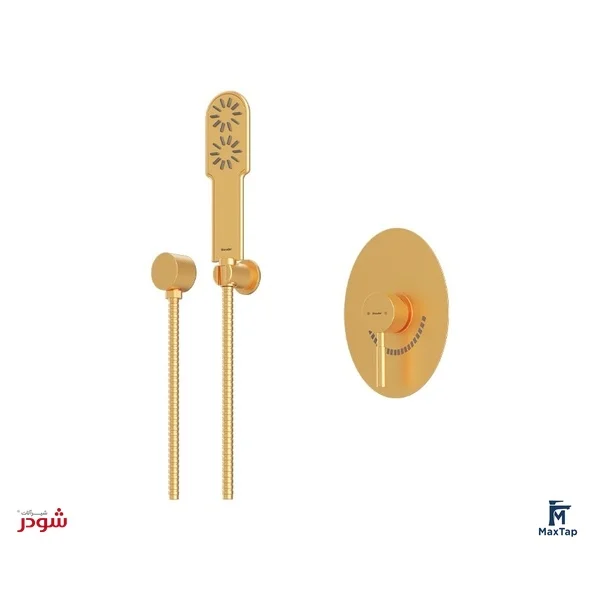 شیر توکار شودر مدل روگن BRASS تیپ دو 4