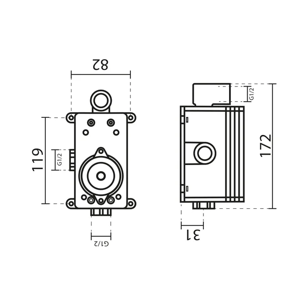 شیر مرکزی روشویی ملودیعکس دوم