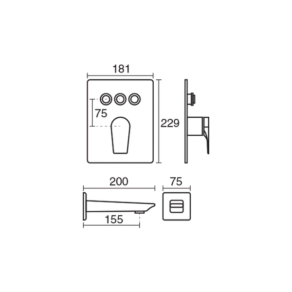 شیر حمام ورونا تیپ 4 2