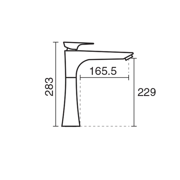 شیر روشویی ورونا پایه بلند2