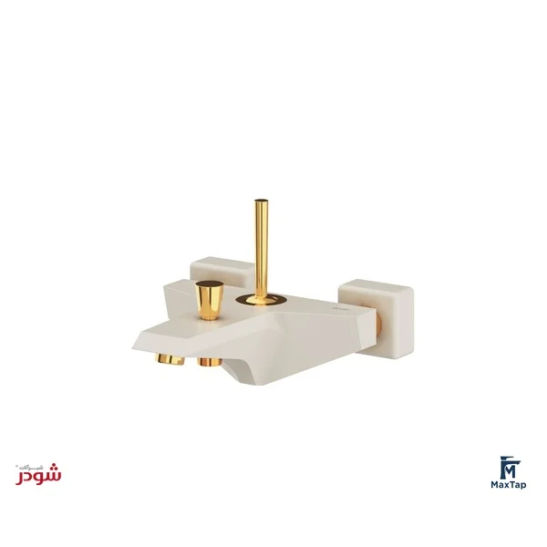 شیر حمام شودر مدل تیفانی مشکی طلایی