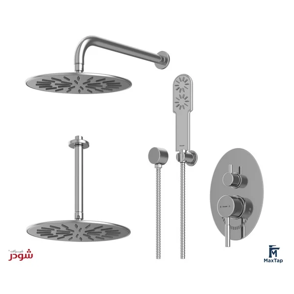 شیر توکار شودر مدل روگن BRASS تیپ سه