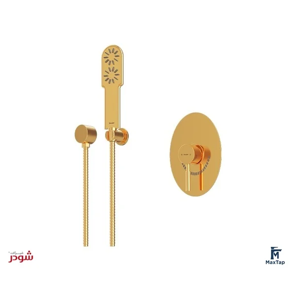 شیر توکار شودر مدل روگن BRASS تیپ دو 5
