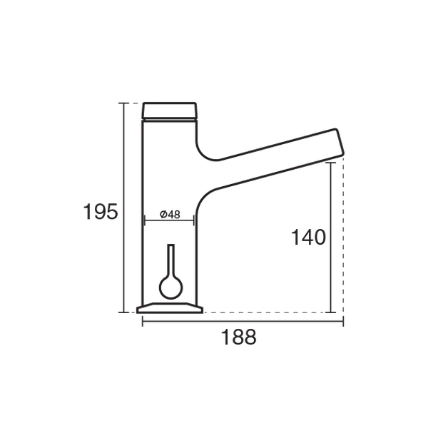 روشویی آوا الکترونیک لایت 1