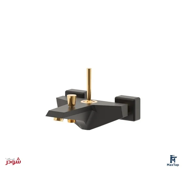 شیر حمام شودر مدل تیفانی شیری کروم