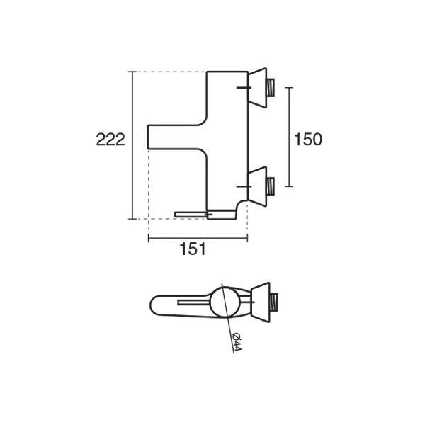 شیر حمام زو KWC 3